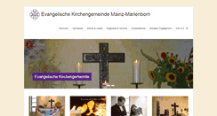 Desktop Screenshot of evkirche-marienborn.de